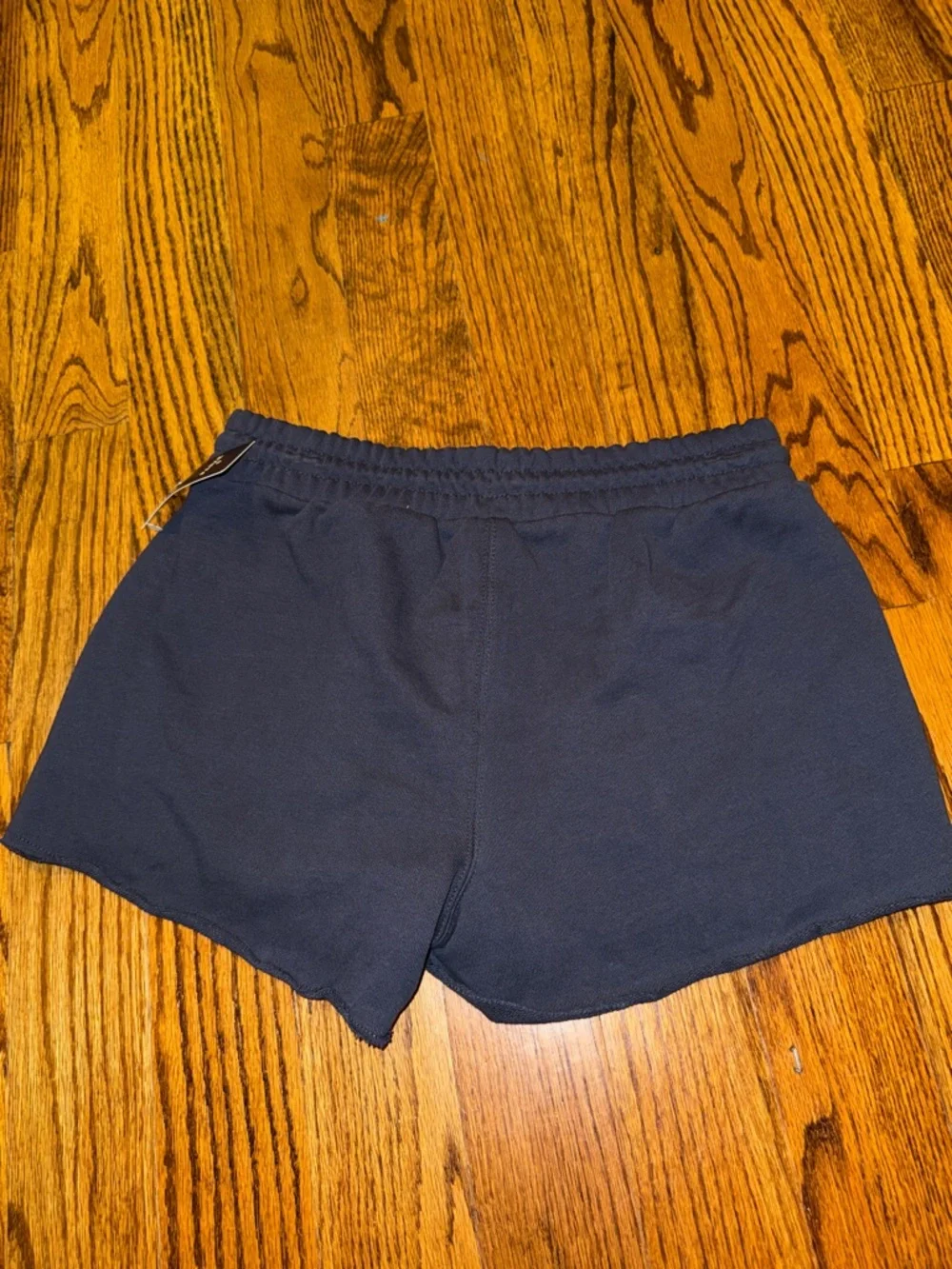PARKE X Target High-Rise Drawstring Knit navy Pull-On Shorts small NWT - Picture 9 of 9